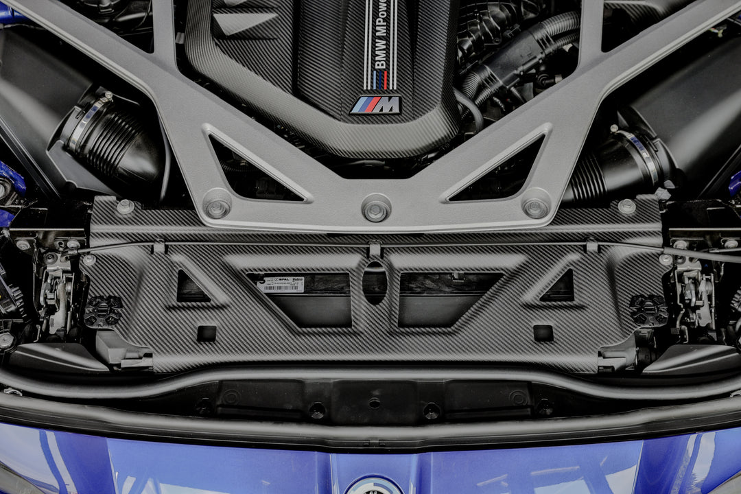INDIV Matte carbon Cooling shroud cover | BMW G80 M3 G82 M4